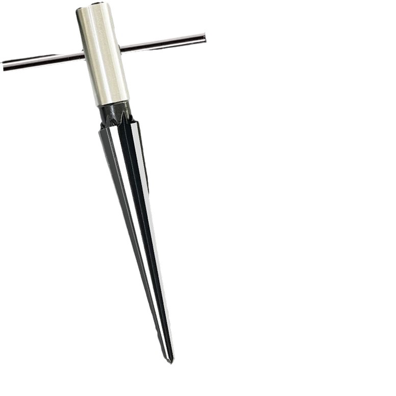 Hand-held conical reamer, electric drill, hard alloy reamer, woodworking tools, large opening conical reamer, drill bit Item Picture
