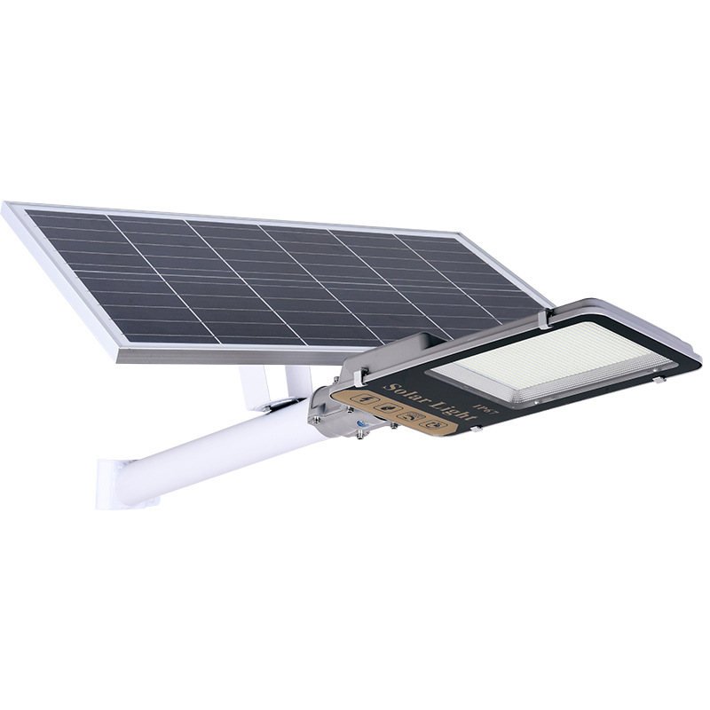 Outdoor solar street lamps, ultra-bright high-power courtyard household lighting lamps, new rural lighting road project lamps Item Picture