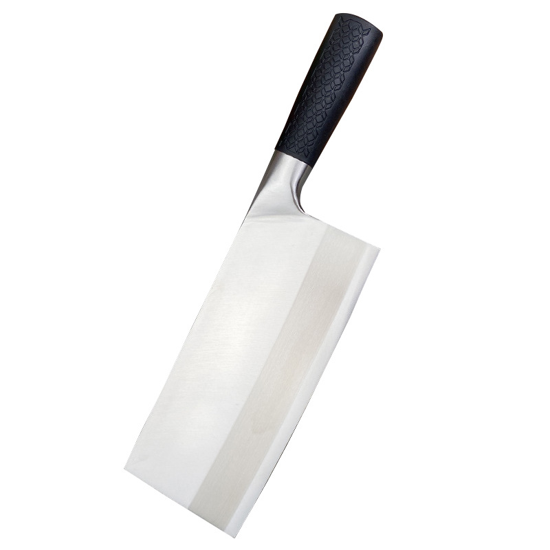 Household kitchen knives, hotel mulberry knives, PP handle kitchen knives, Yangjiang manufacturer, stainless steel chopping knives, round handle vegetable and meat cutting knives Item Picture