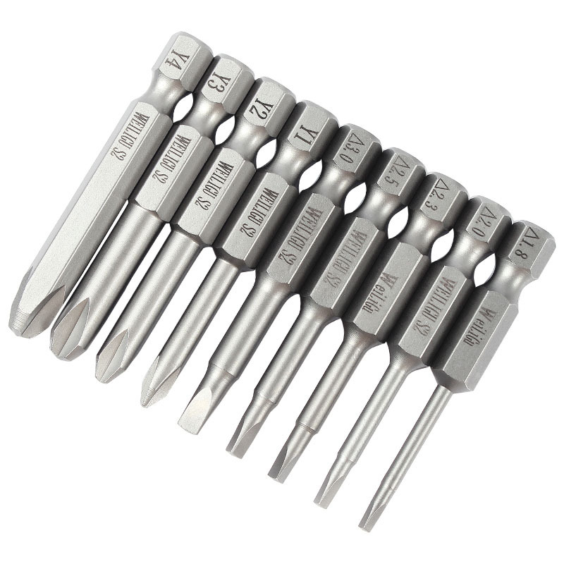 Weili Gu hexagonal handle, special-shaped cross-shaped equilateral triangular screwdriver, Y-triangular screwdriver, U-shaped square screwdriver, 50mm in length Item Picture
