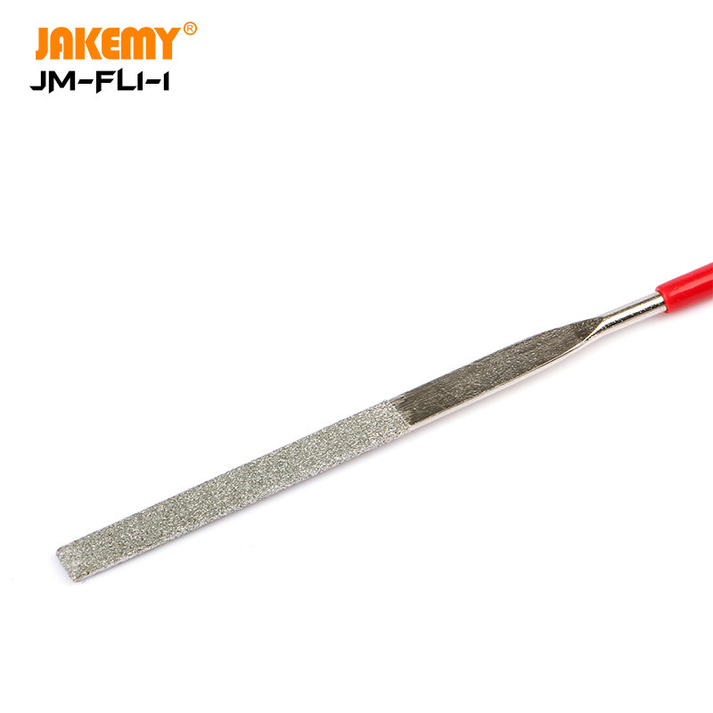 JM-FL1-1 Metal file five-piece set, flat triangular file, household diamond semi-circular file, square file Item Picture
