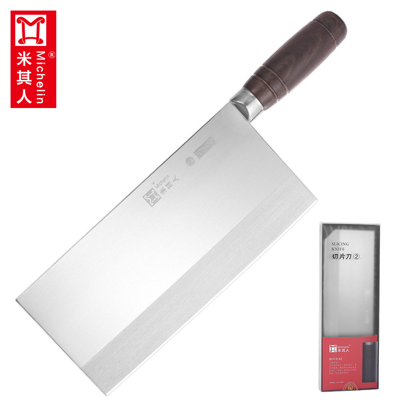 Klaus Meg 9Cr18Mov professional chef's knife, Master knife for Michi people, Commercial No. 2 slicing knife Item Picture