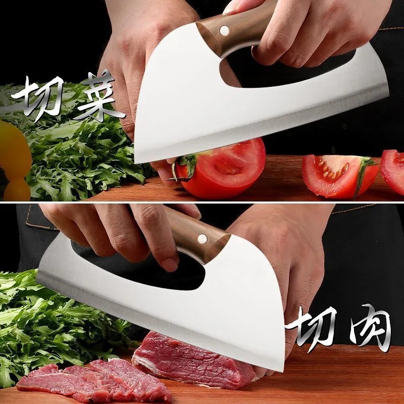 New women's effort-saving knives, creative hand-forged meat slicer, kitchen super-fast slicer, household kitchen knives Application Scenario