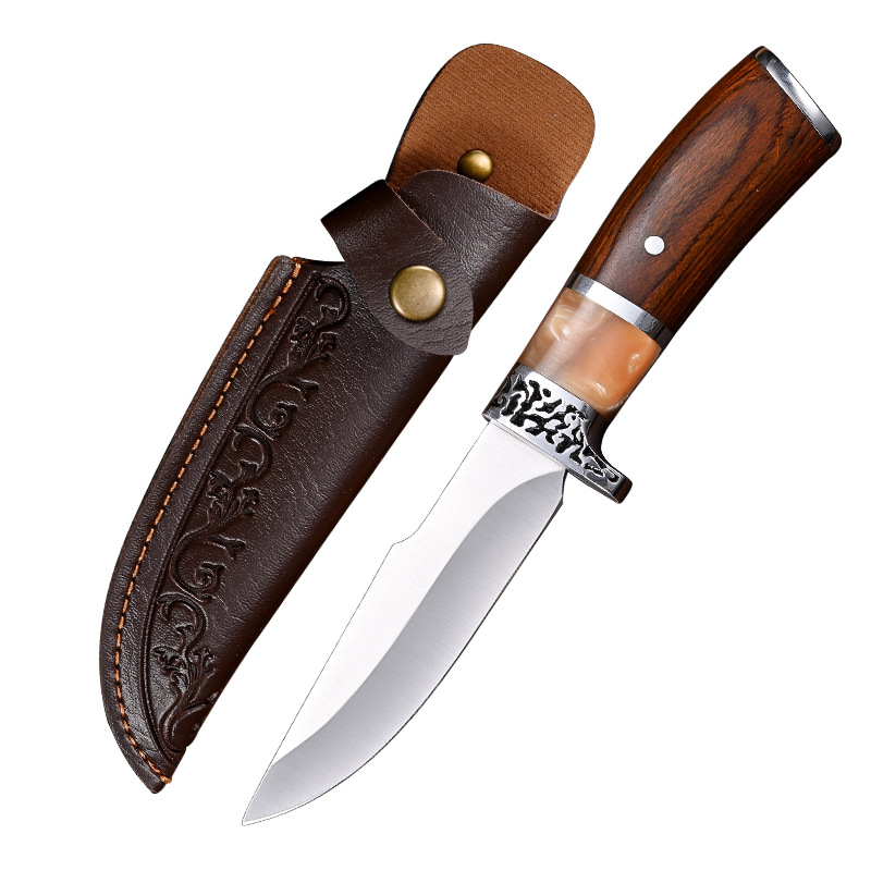Modern, simple, high-hardness, sharp stainless steel swift straight knife, outdoor survival and survival portable multi-purpose knife undefined