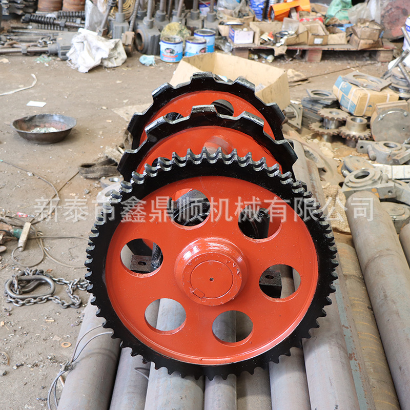 Factory direct supply of mine accessories: sprocket conveyor, scraper conveyor, sprocket assembly, mine hoist sprocket assembly Specification drawing