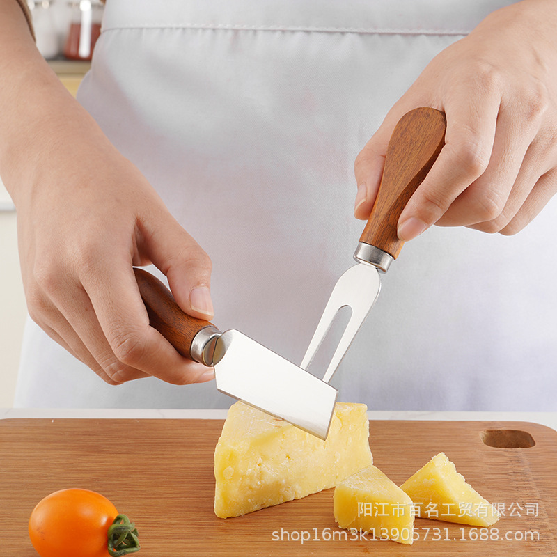 Manufacturer's in-stock Xiangsimu stainless steel cheese knife, baking tools, cheese butter knife, cake spatula, jam spatula details Picture
