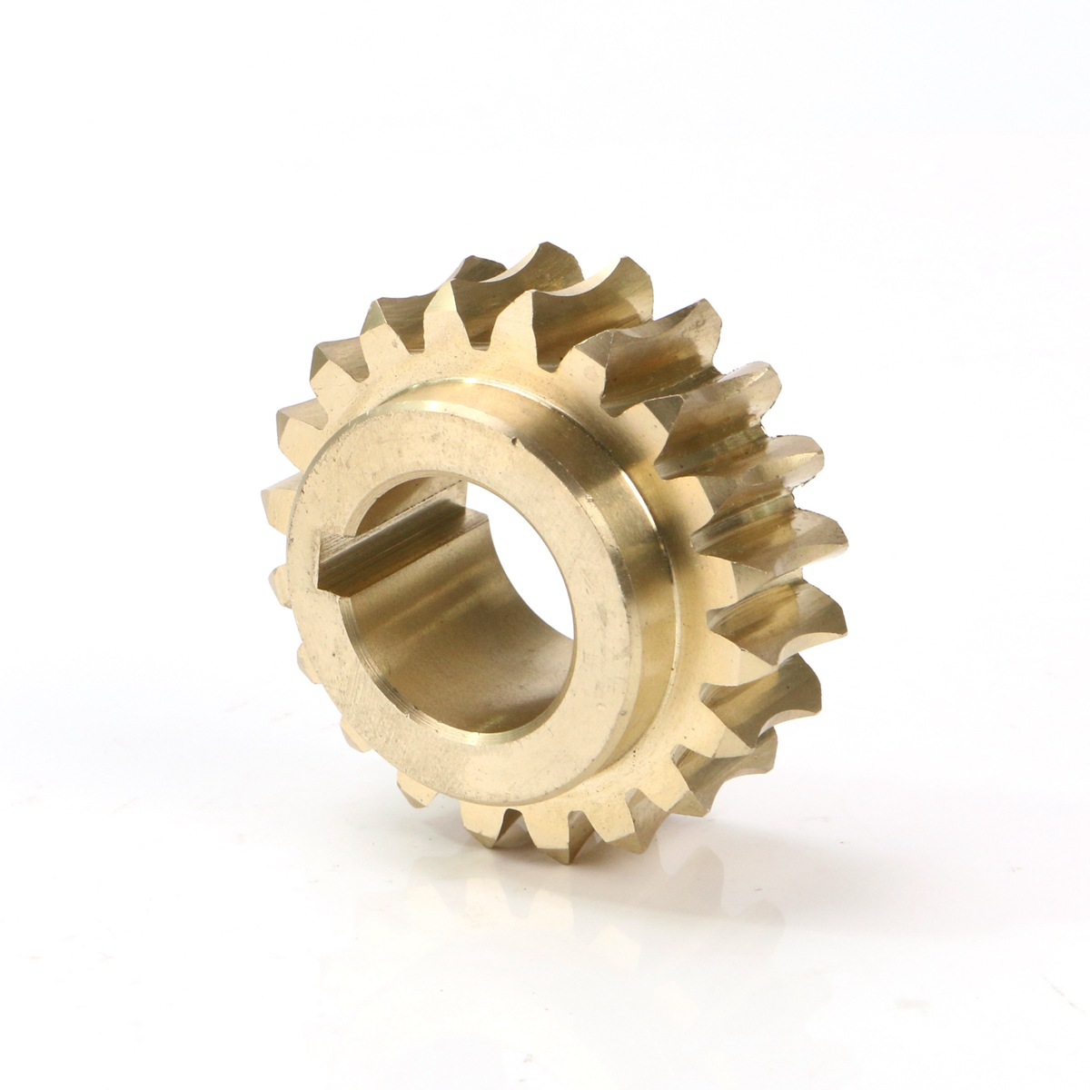 Aluminum bronze worm gear, non-standard worm gear processing, wear-resistant worm gear, high-load worm gear for mechanical equipment Item Picture