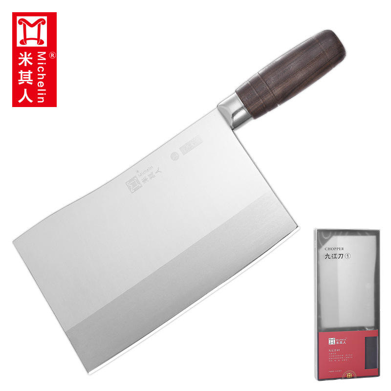 Klaus Meg Professional chef's knife, Mickey Master's Special knife, Commercial No. 1 Jiujiang Knife, for hotel kitchen use Item Picture