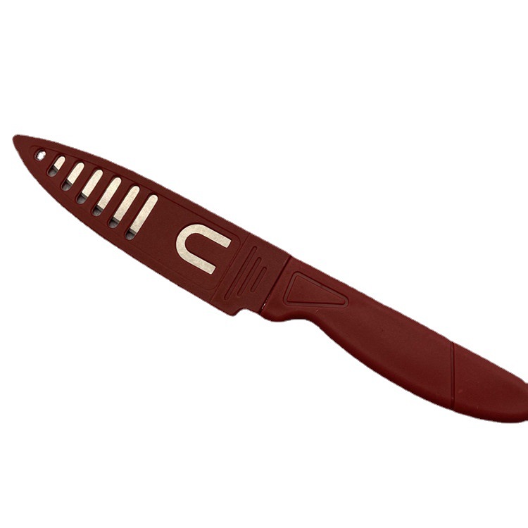 Stainless steel fruit knife, kitchen knife, disposable small red knife, banquet and wedding knife, ox head, pig's trotter and lamb leg knife Item Picture