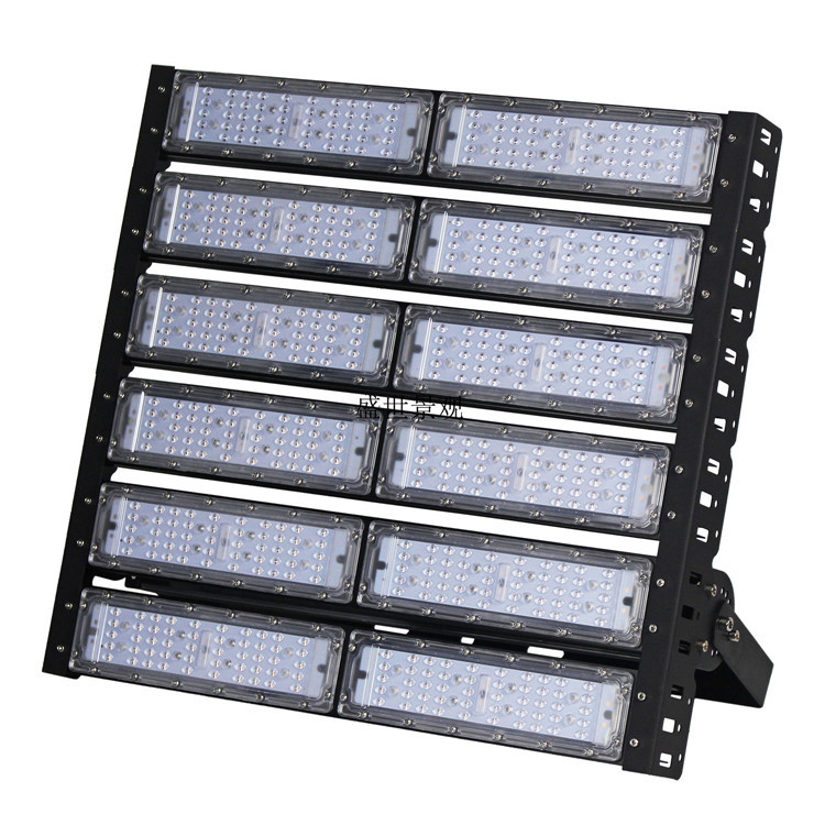 150-400W high-power floodlights, sports lighting lamps, LED tunnel lights, strong light and energy-saving details Picture