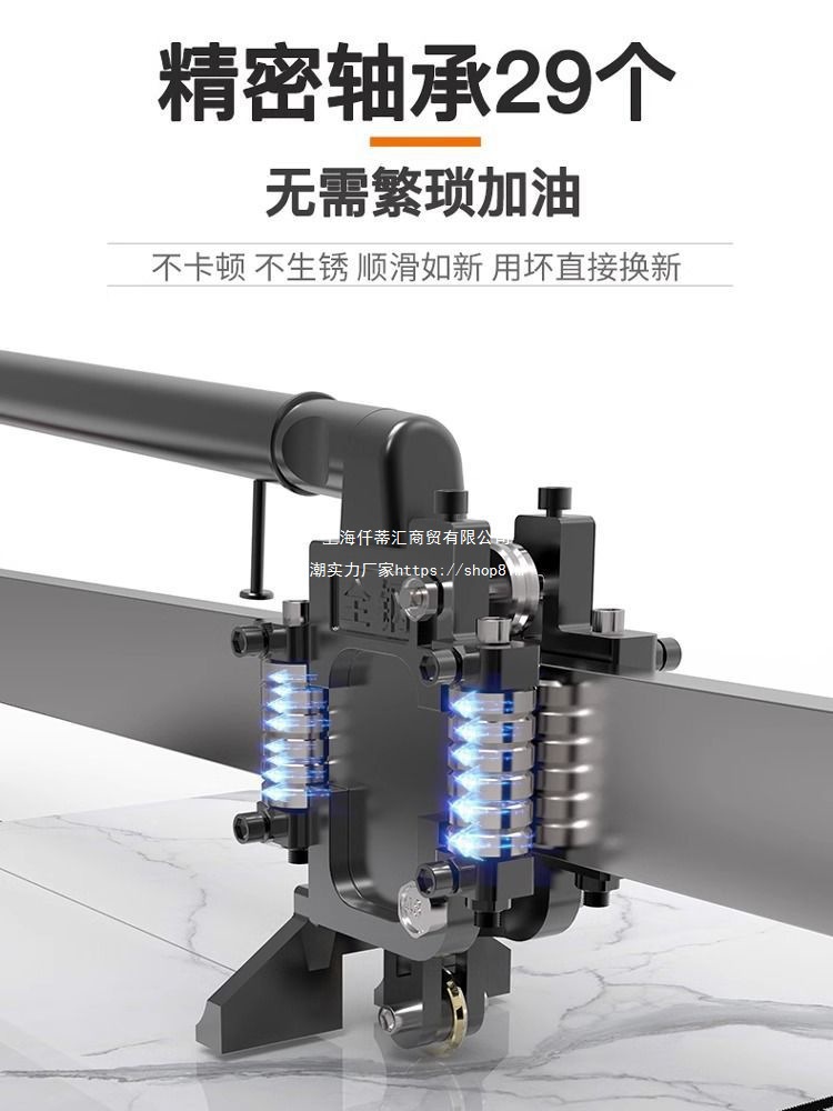 Tile push knife cutting machine, floor tile cutter, manual pull knife, cutting knife, tile, wall tile, floor tile cutting tool, no tools available Specification drawing