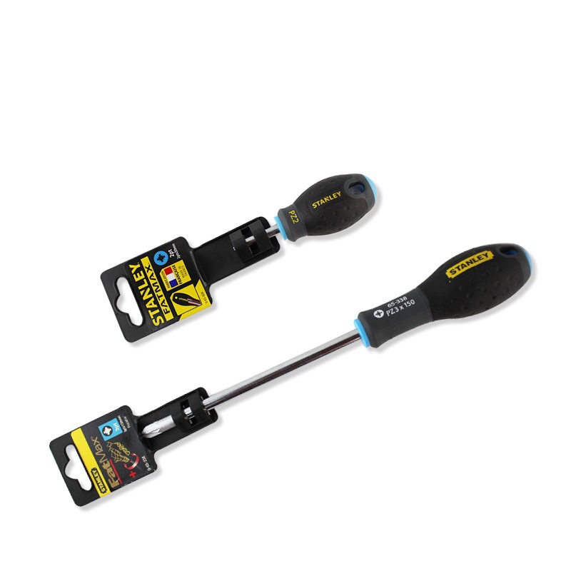 Stanley three-color handle cross-shaped screwdriver PZ0x75mm 65-319-14 Item Picture