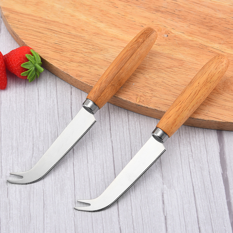 Stainless steel cheese spatula, cheese and avocado spatula, kitchen small tools available for wholesale full figure