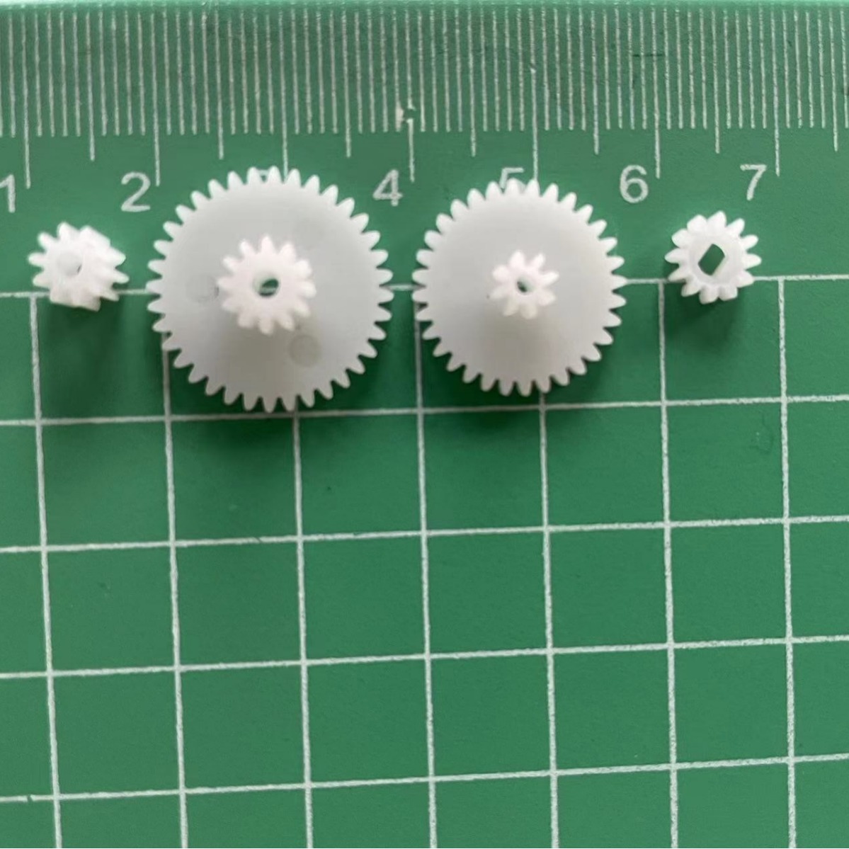 Customized electric nail clippers, POM plastic gears, nail cutters, gear grinding gears, plastic gears, manufacturer Specification drawing