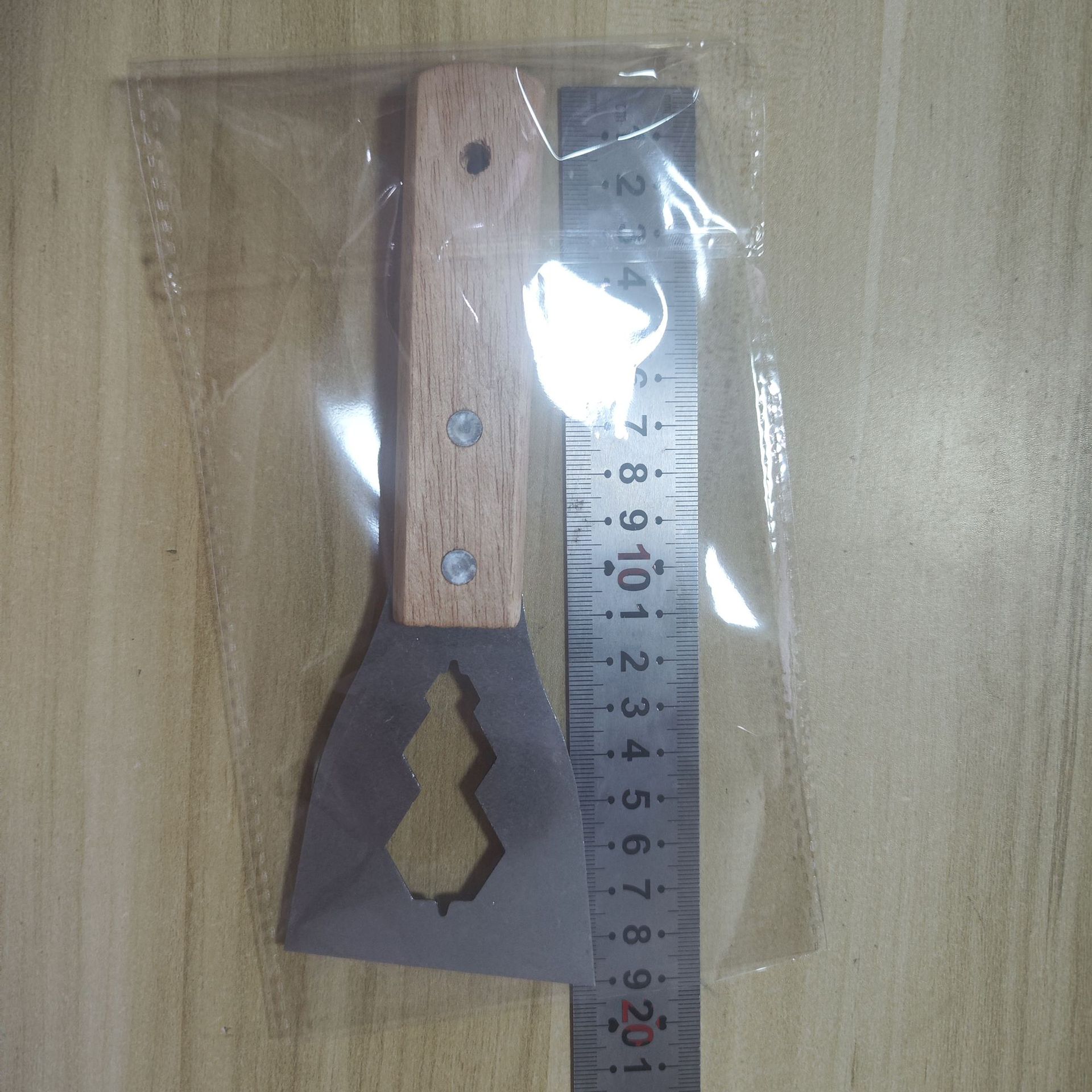 Wooden handle shovel, scraper, cleaning knife, stainless steel cement shovel, dust scraping knife, shovel tools, decoration shovel factory direct sales undefined