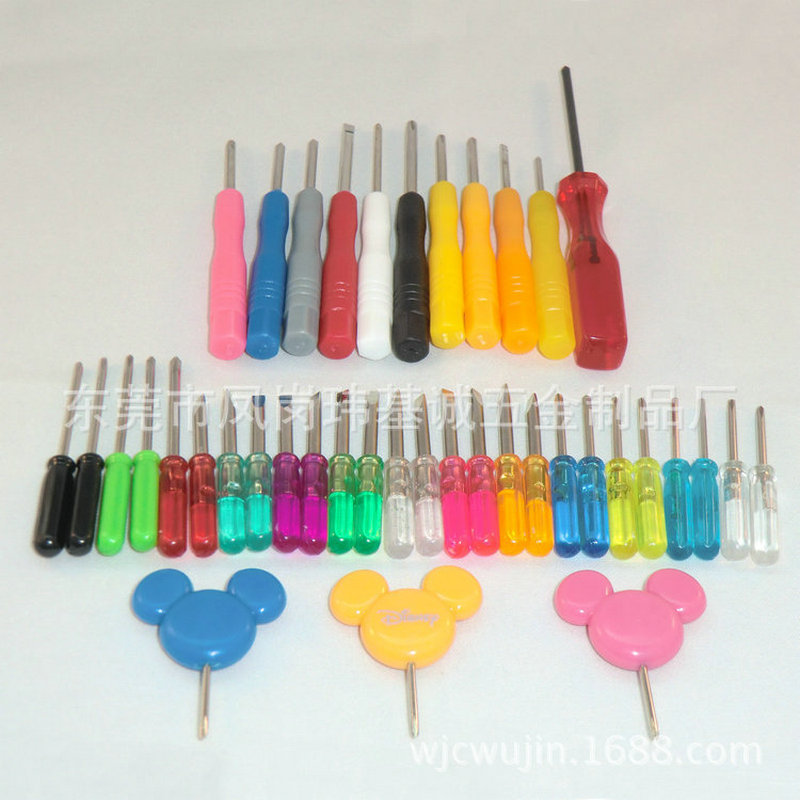Cross-shaped mini screwdrivers and small screw screwdrivers are supplied by the manufacturer details Picture