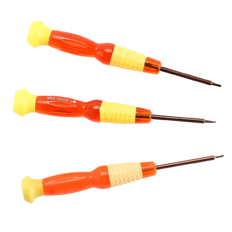 Mobile phone repair tools, double-headed small screwdriver, clock, laptop disassembly, flat-head cross watch screwdriver Application Scenario