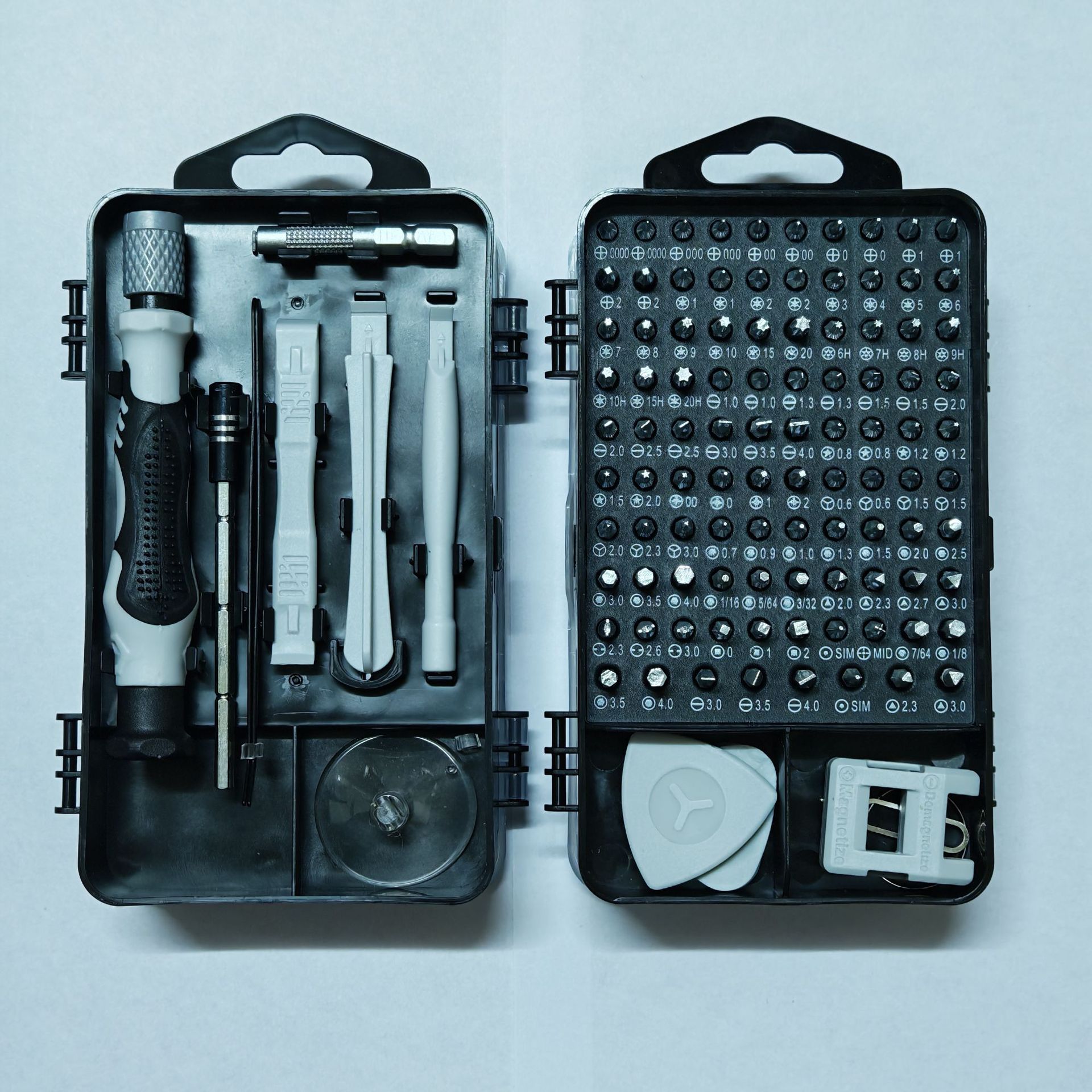 115-in-1 screwdriver tool set, mobile phone repair and disassembly tools, home multi-functional manual screwdriver set undefined