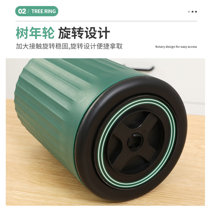 Douyin's best-selling kitchen rotating knife rack, multi-functional household chopsticks, kitchen knives and tableware rack, a storage wonder Specification drawing