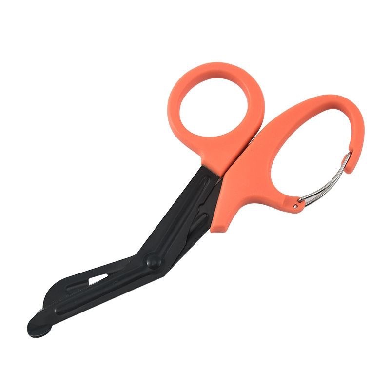 Multi-functional buckle scissors, outdoor activity, family backup, medical backup scissors, gauze, iron wire, iron sheet scissors undefined