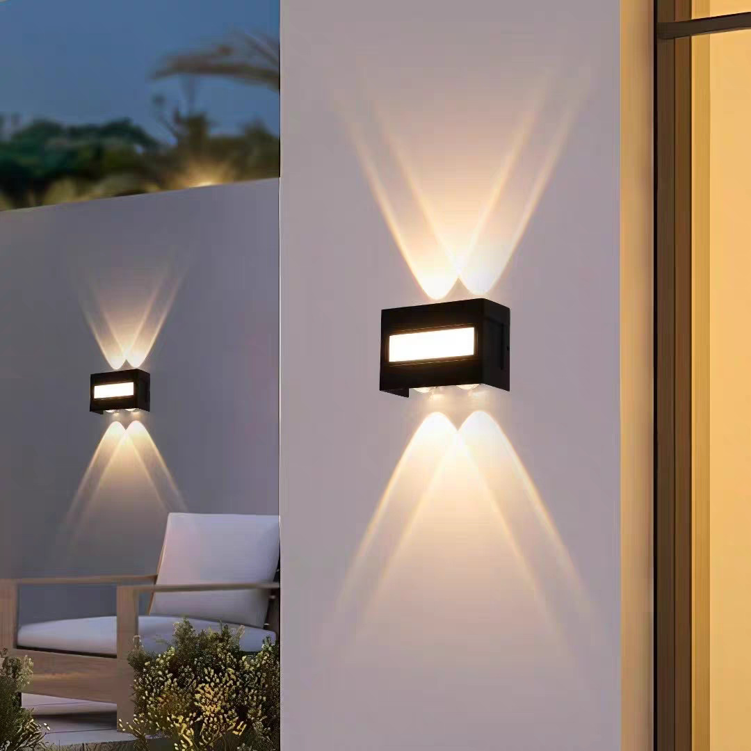 Cross-border waterproof outdoor wall lamps, wall lamps, storefront, balcony and courtyard wall lamps, exterior wall, outdoor single-line wall lamps, wholesale from manufacturers details Picture