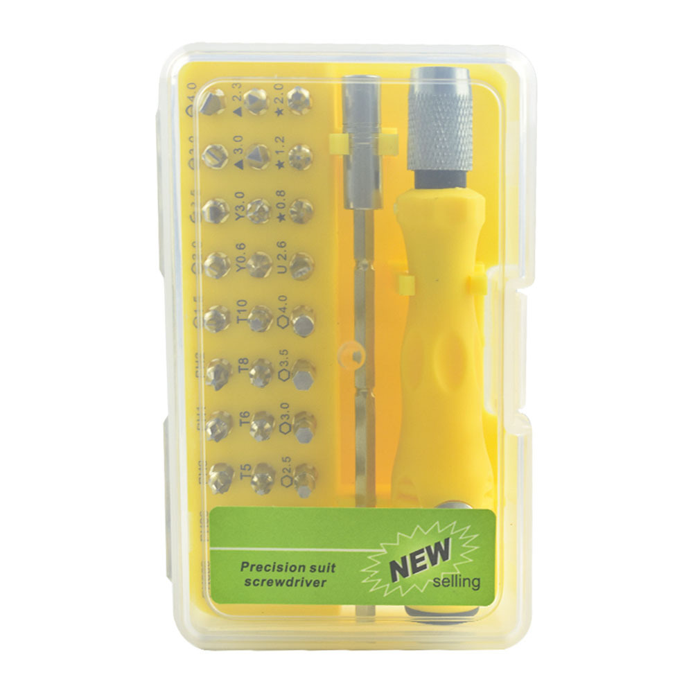 32-in-one manual screwdriver, mobile phone, computer and electronic product repair and disassembly tool set is precise undefined