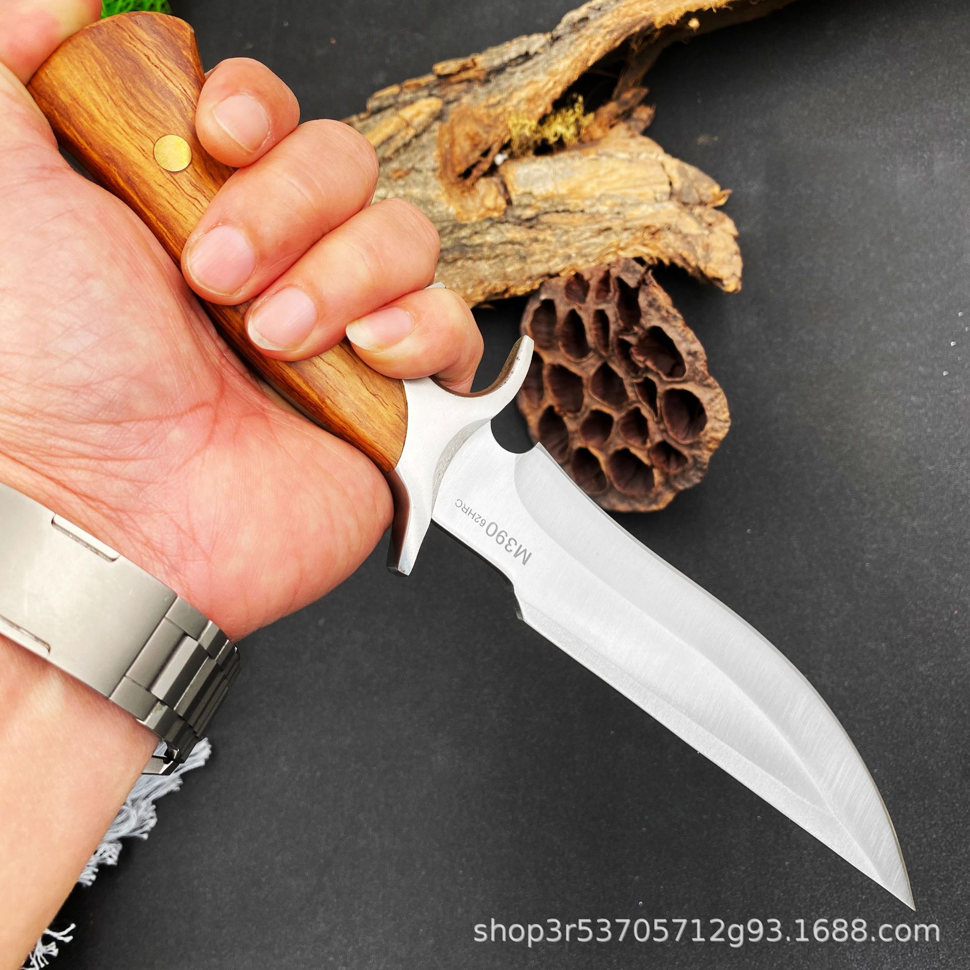 [Youyuan] Outdoor tools: Fruit knife, portable camping handle, meat knife, steak knife, multi-functional knife for peeling and cutting meat Specification drawing