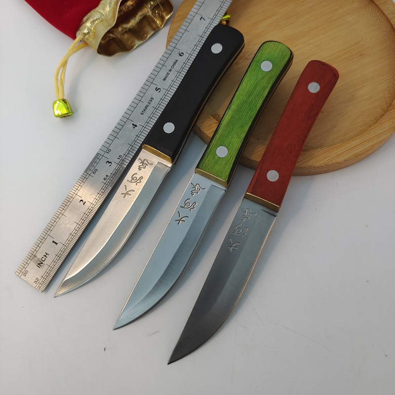 Mongolian knife, hand-held, meat knife, lamb knife, slicing knife, Mongolian cuisine knife, outdoor knife, Western cuisine knife, fruit knife full figure