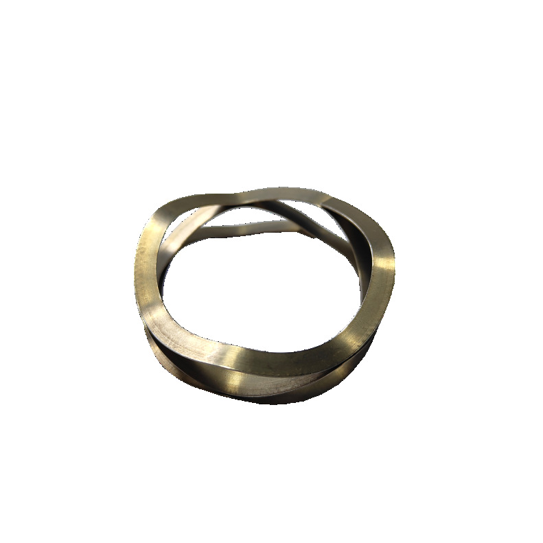 Wave springs, high-temperature resistant and corrosion-resistant, single-layer tower springs, multi-layer wave springs, flat-end top-facing wave springs Specification drawing
