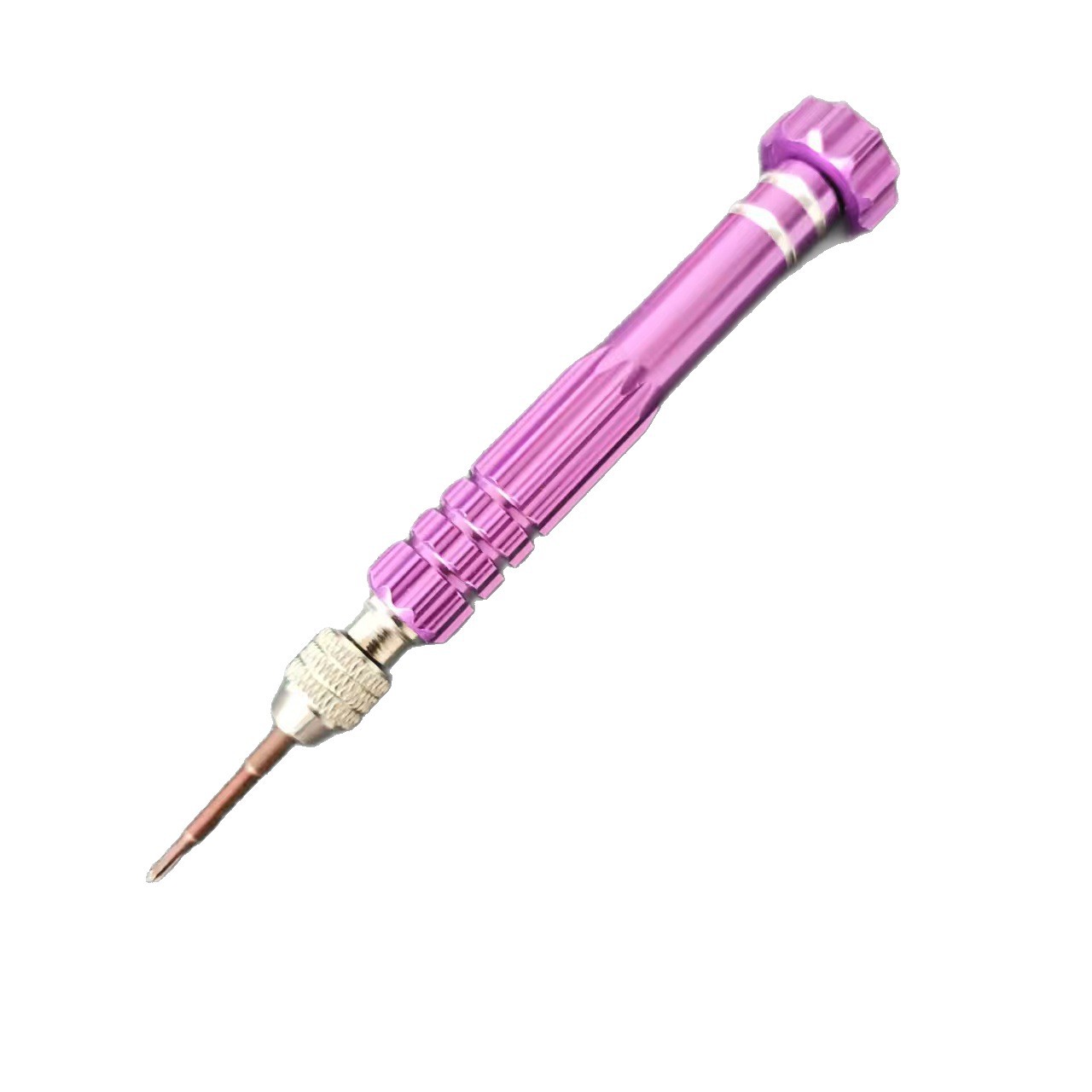 5-in-one aluminum alloy manual screwdriver set, mobile phone disassembly and repair tool, cross, one character, five-pointed star, plum blossom Item Picture