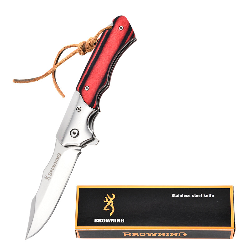 The manufacturer supplies stainless steel multi-functional small folding knives, outdoor knives, folding knives, bearing knives, portable and lightweight undefined