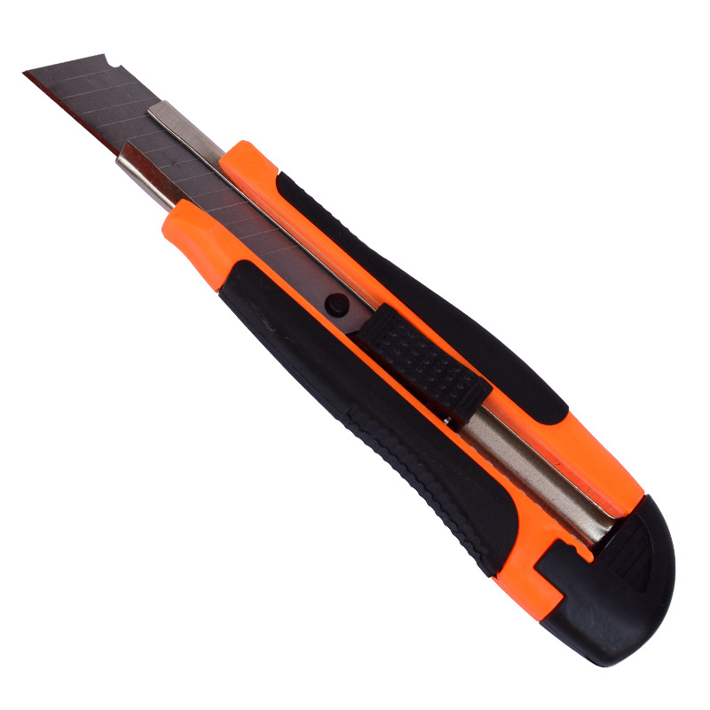 Factory wholesale of express delivery knife sets, tool kits, and large utility knives specially designed for disassembling express deliveries, as well as push-rod paper cutters details Picture