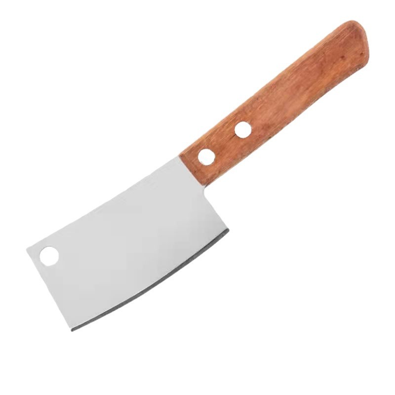 Wooden handle unboxing express knife, mini cake cutter, fruit knife, butter, cheese and cheese knife, cute pocket kitchen knife Item Picture
