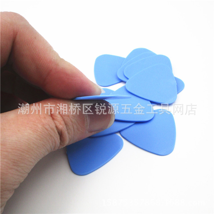 Thin sheet disassembly tools, mobile phone disassembly pieces, startup pieces, triangular pieces, digital tools, prying pieces, breaking pieces, repair rods Specification drawing