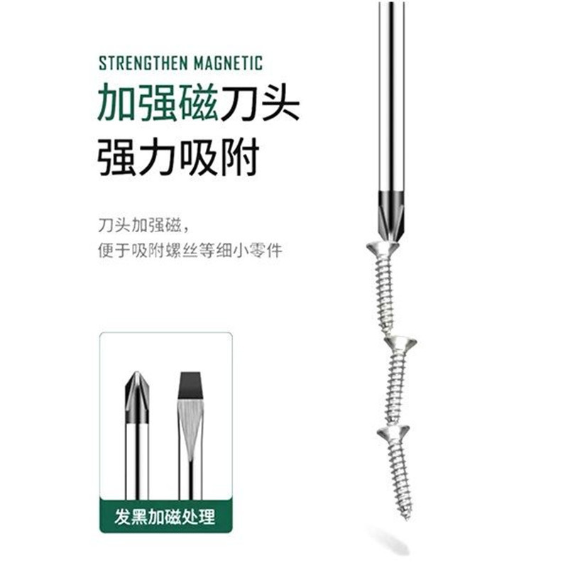 Factory wholesale of gourd-handle screwdrivers, cross-head screws, screwdrivers with strong magnetic screwdrivers, screwdrivers and other hardware tools Specification drawing