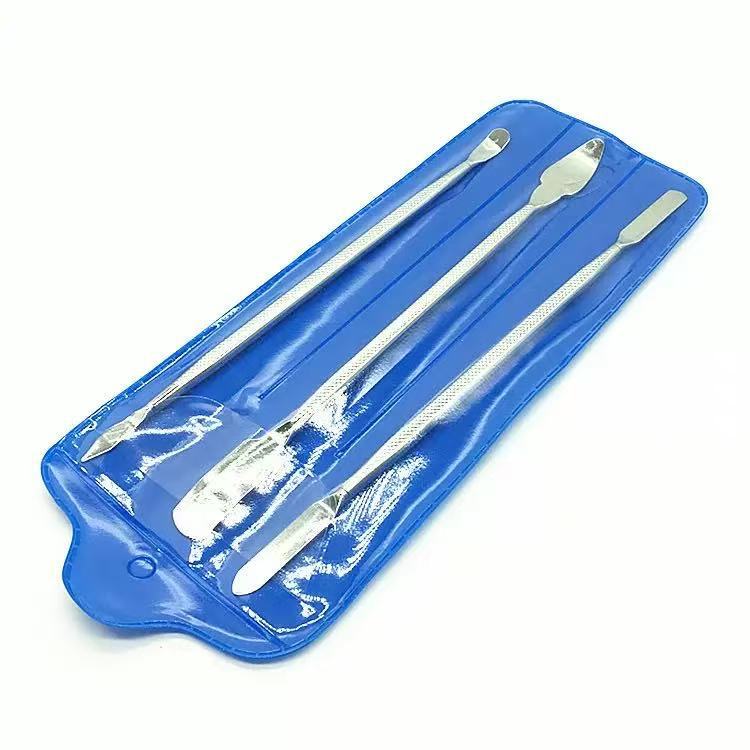 Three-piece set of metal crowbar tools for starting up and repairing both ends undefined