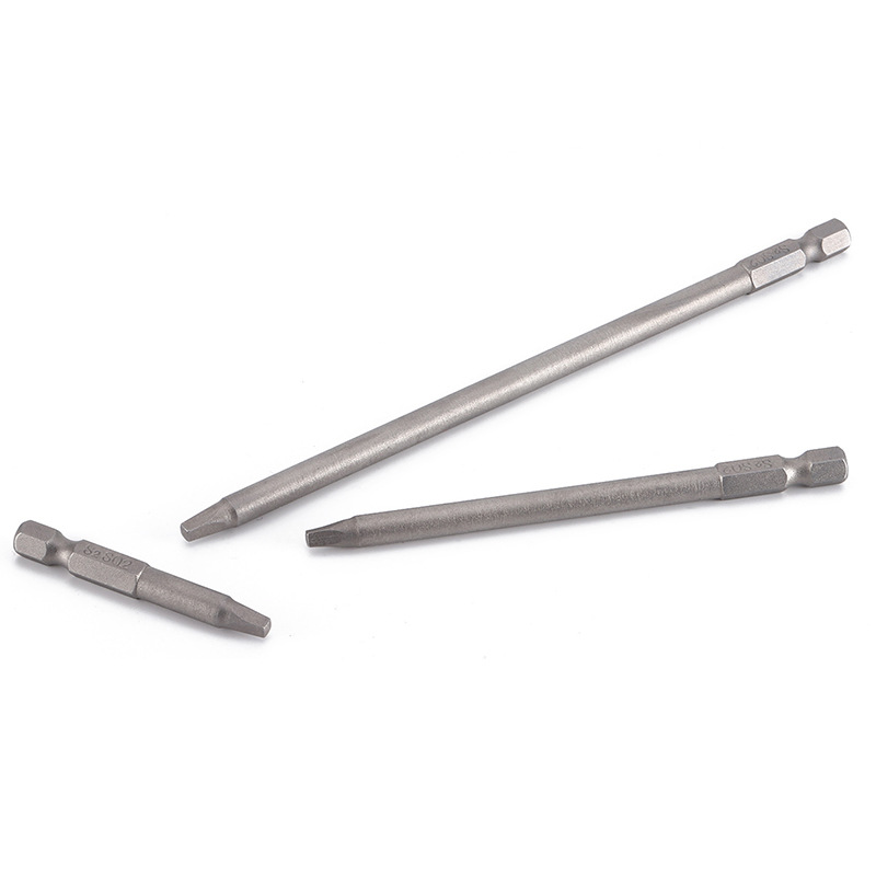 9 square screwdrivers with a length of 150mm, made of S2 material, electric screwdrivers, screwdriver heads and air screwdrivers Specification drawing