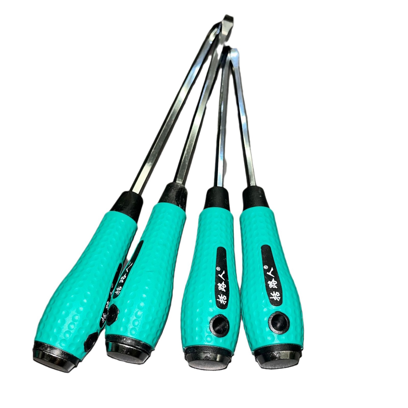 This is an 8mm flat-head large handle percussion screwdriver for passers-by. It is a magnetic percussion and striking integrated screwdriver Item Picture