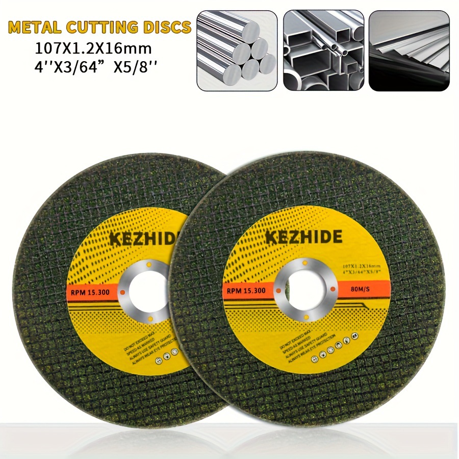 107mm metal cutting disc, double-mesh resin grinding wheel, 4-inch stainless steel cutting blade, 1.2mm thick, efficient and durable Application Scenario