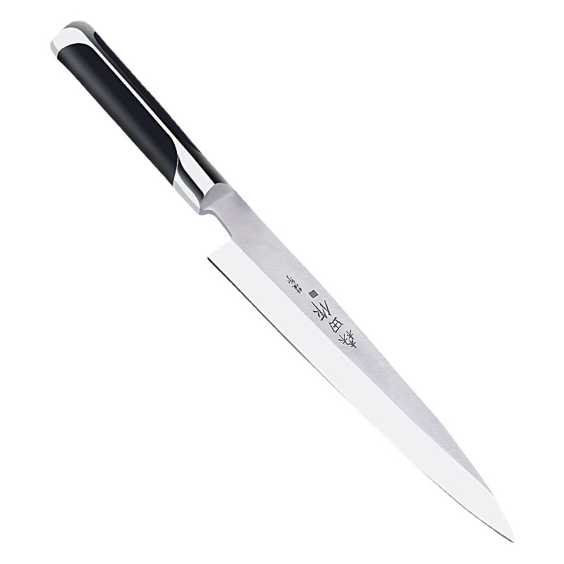 Morita sushi knife, Japanese sashimi knife, salmon cutting knife, raw fish slice knife, willow leaf knife, Japanese cuisine knife Item Picture