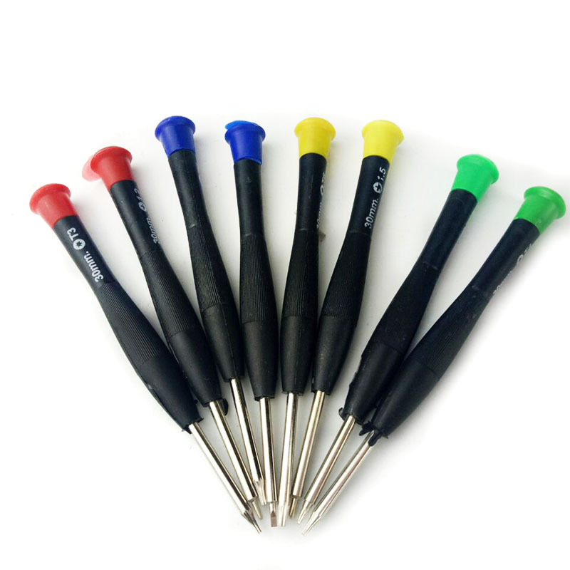 Screwdriver 8pc set, disassembly magic tool, Special tools, precision instruments, mobile phones, telecommunications, cross and plum blossom screwdriver Application Scenario