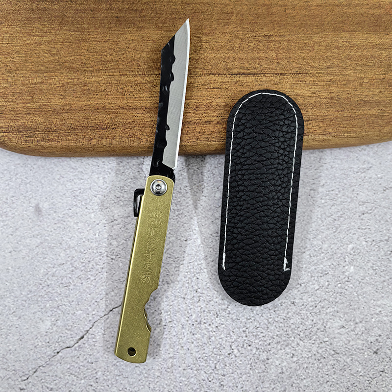 Outdoor folding knife, portable high-hardness multi-functional knife, mini parcel unpacking knife, camping fruit knife undefined