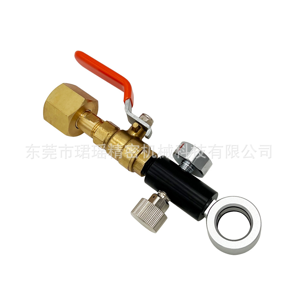 Cross-border Sodastream DUO/Terra/Art soda bottle inflation connector with pressure gauge, large to small Application Scenario