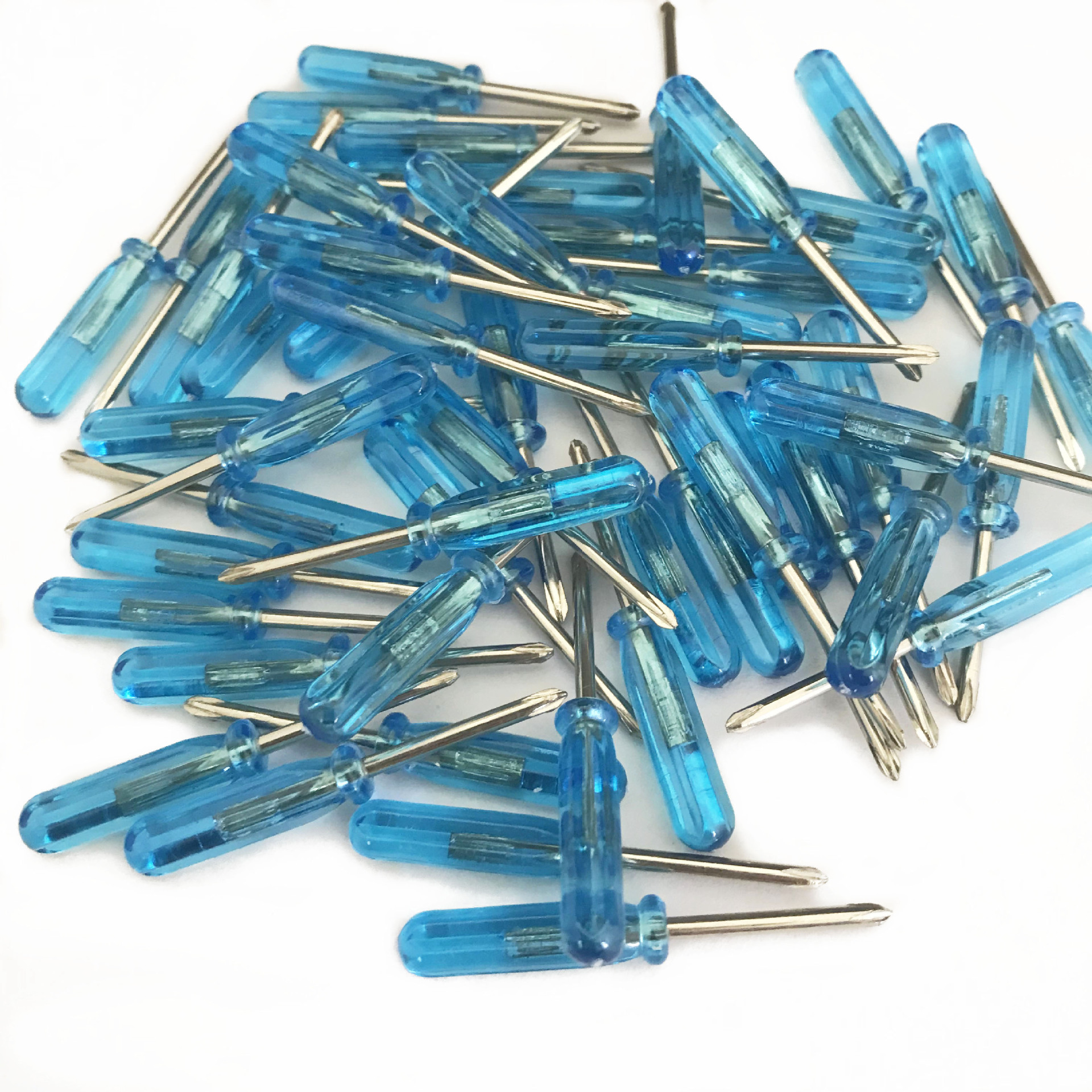 2.0 Cross-shaped 3mm small screwdriver, Five-star Plum Blossom toy delivery, disassembly tool, mini transparent screwdriver Application Scenario