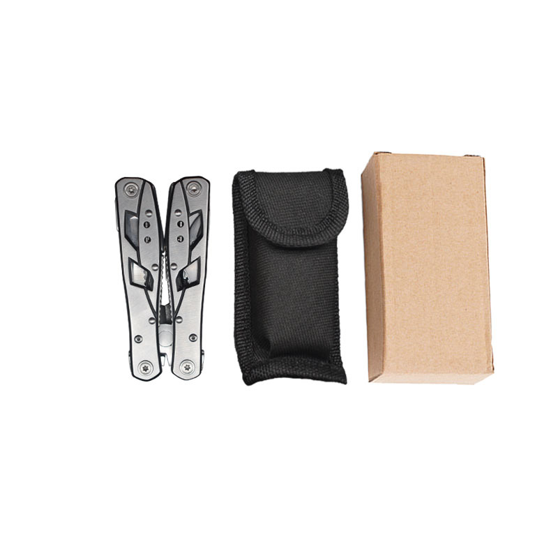 Wholesale of hardware tools in stock, stainless steel multi-functional tail lock pliers, outdoor household tools, multi-purpose folding pliers Application Scenario
