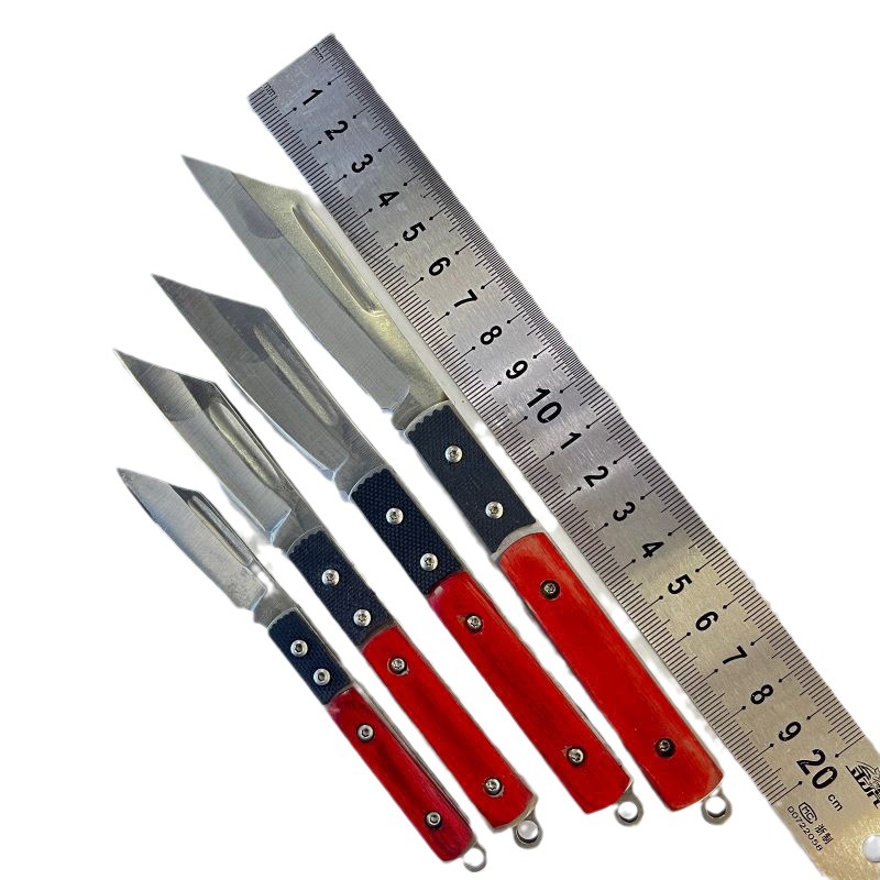 Chunmei Xiaodao offers a variety of folding knives with stainless steel and rosewood handles, household fruit knives, and outdoor self-defense knives Application Scenario