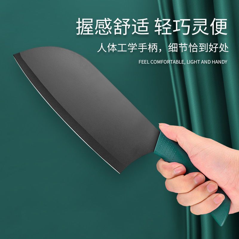 Household ladies' lightweight small kitchen knife, stainless steel dormitory knife, knife for cutting vegetables, slices and meat, chef's knife specially designed details Picture