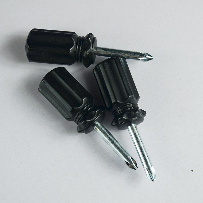 We offer wholesale of 45 # steel quenched, magnetic radish head mini cross-shaped screwdrivers for vehicle-mounted tools in stock Specification drawing