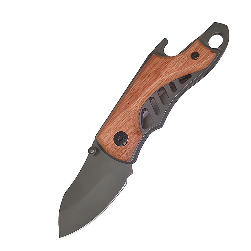 X65 Outdoor portable knife, folding knife, sharp express box opening knife, high-hardness fruit knife, creative keychain knife Item Picture
