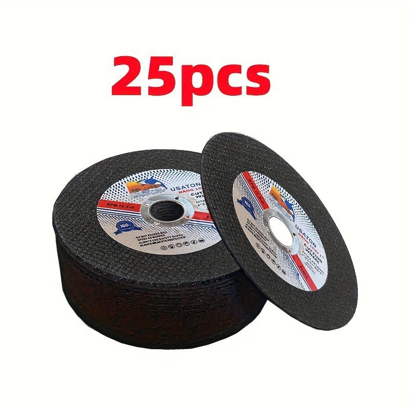 107mm metal cutting disc, double-mesh resin grinding wheel, 4-inch stainless steel cutting blade, 1.2mm thick, efficient and durable undefined